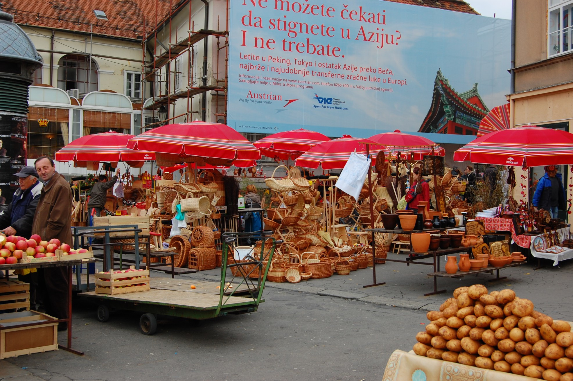 Рынок в Загреб, Хорватия. Фото 6 – фотографии Хорватии