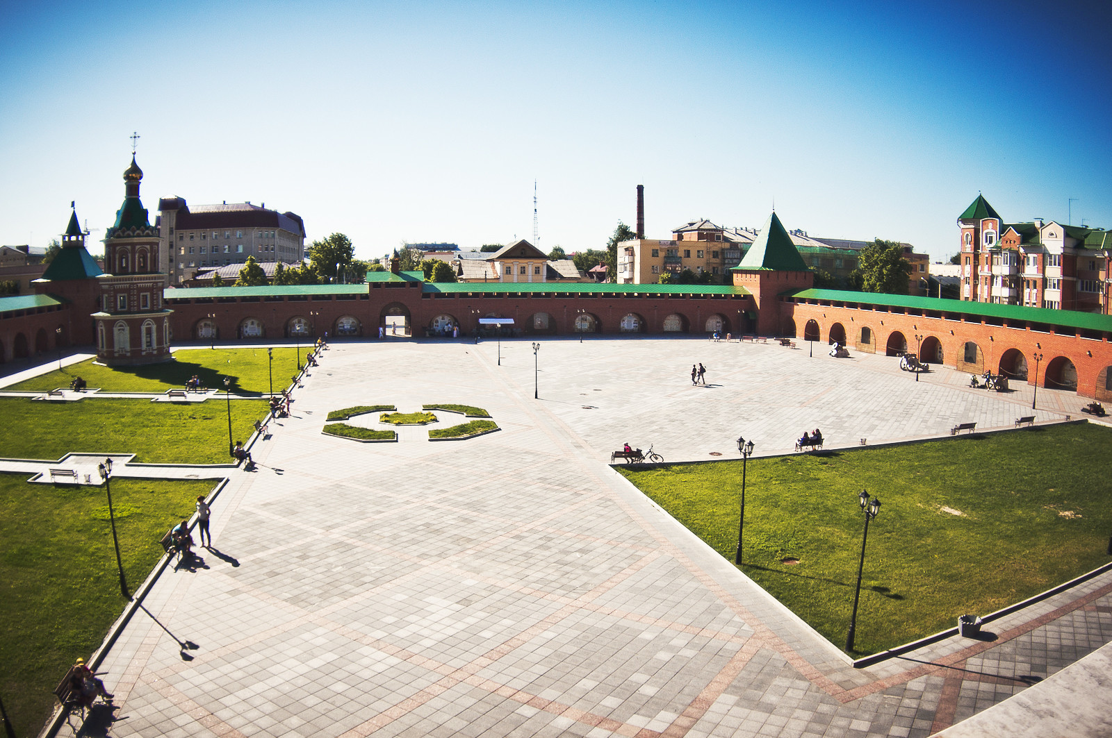 Царевококшайский кремль в Йошкар-Оле. Фото 5 – фотографии России