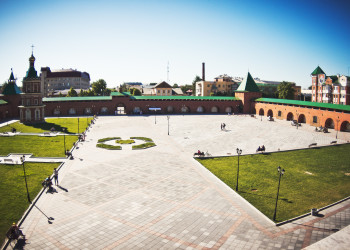 Царевококшайский кремль в Йошкар-Оле. Фото 5 – фотографии России