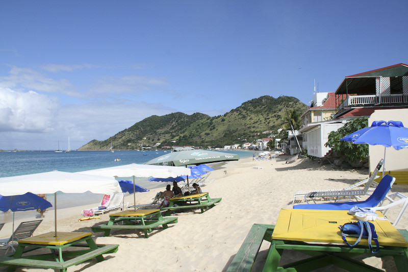 Пляжи Сен-Мартена – фотографии Сен-Мартена