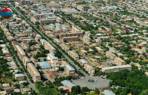 Армавир с высоты. Армения. – фотографии Армении