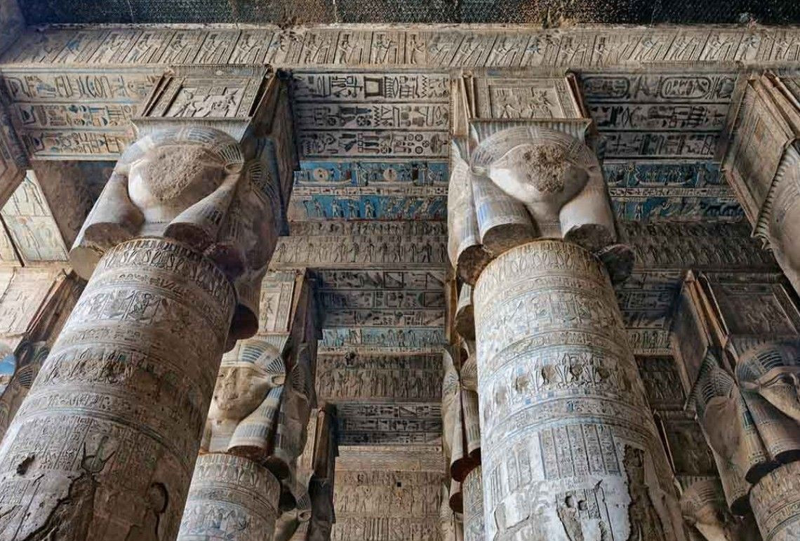 Храм Хатхор 4 – фотографии Египта