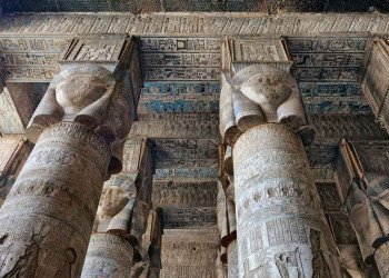 Храм Хатхор 4 – фотографии Египта