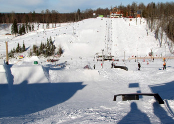 Горнолыжный центр Жагаркалнс – фотографии Латвии