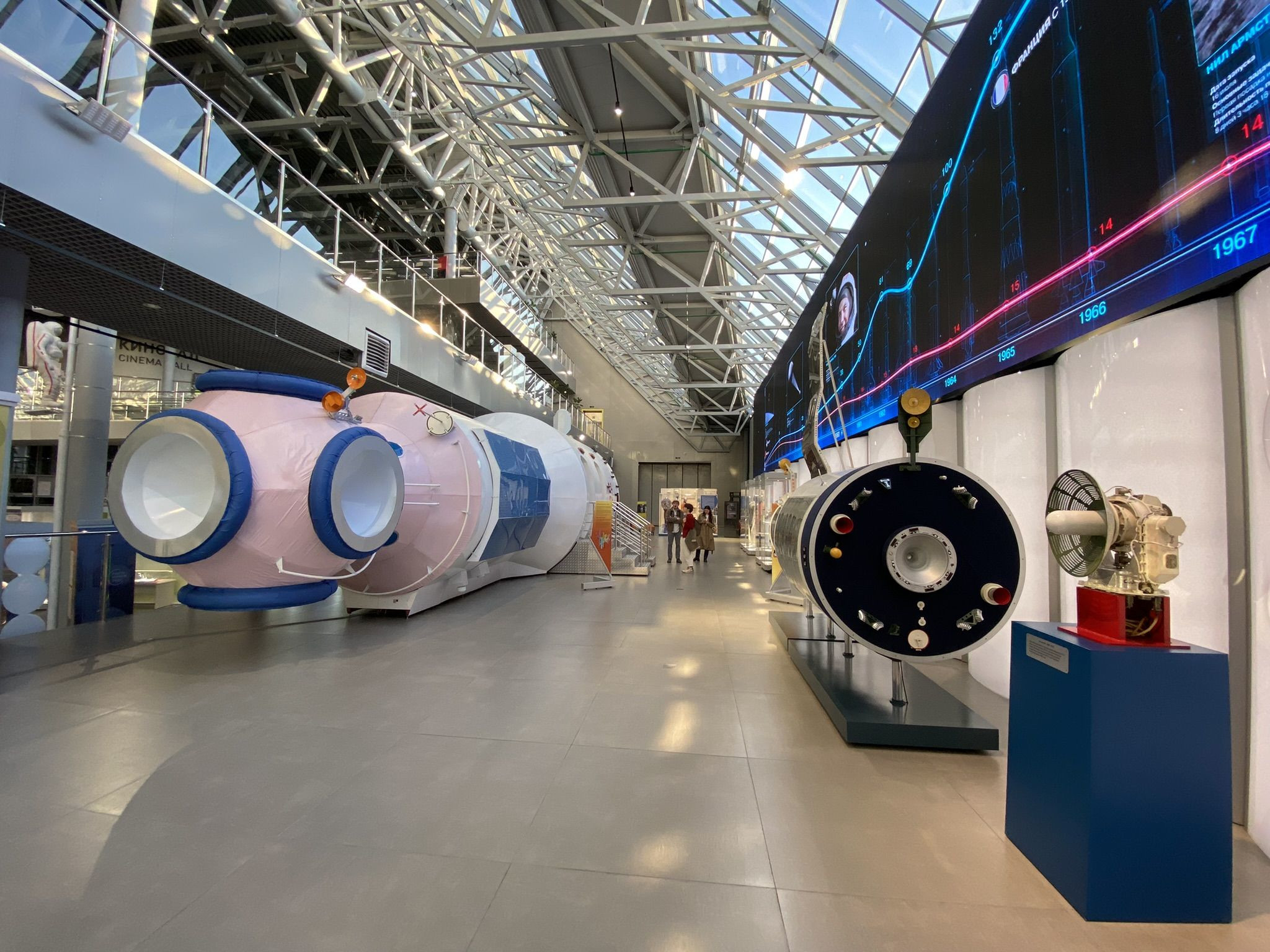 Музей космонавтики в городе Калуга — элемент станции МИР – фотографии России