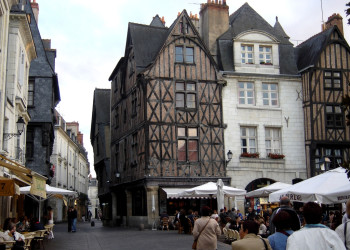 Кафе в Туре, Франция. Фото 1 – фотографии Франции