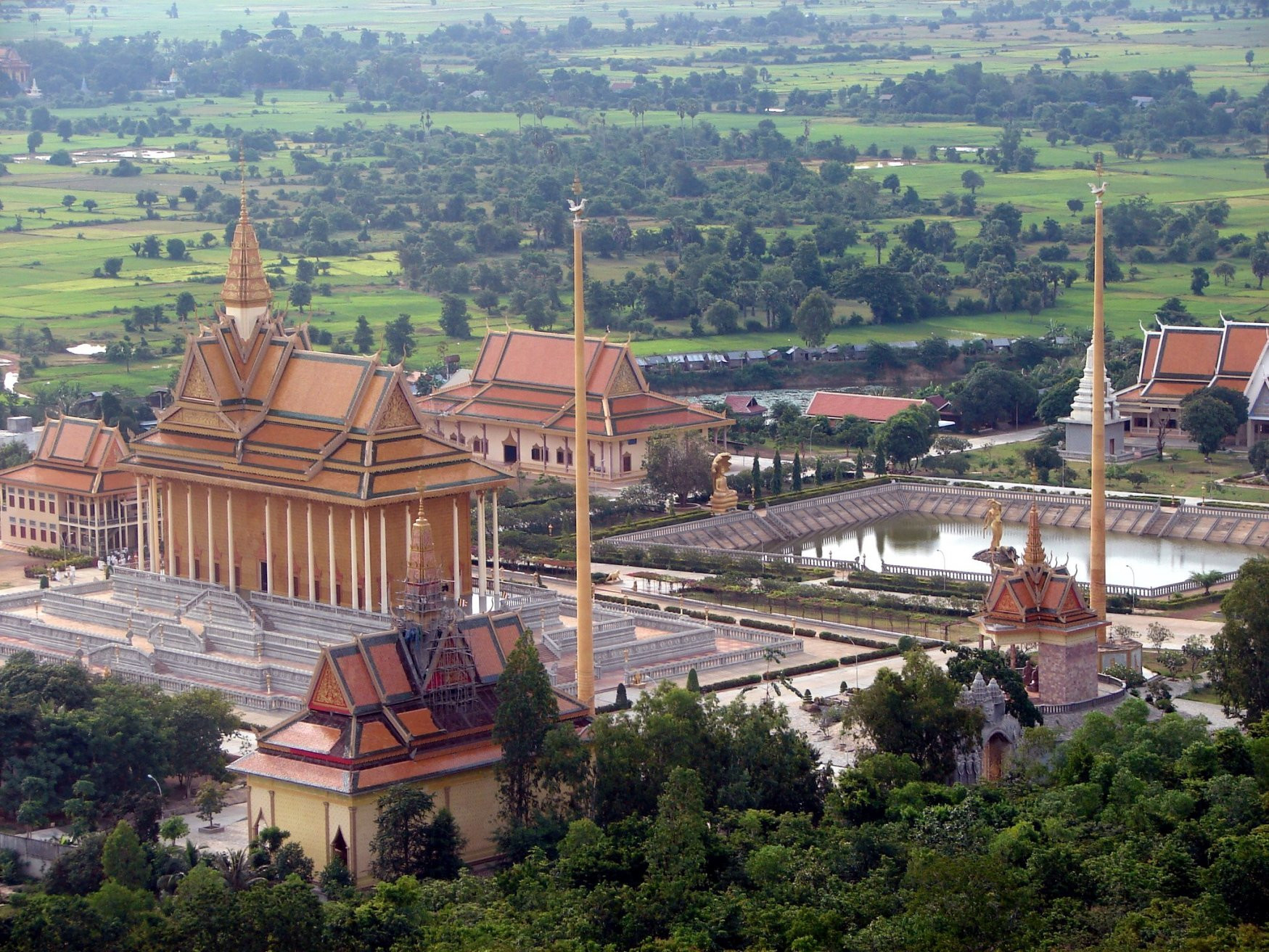 Достопримечательность в Удонге, Камбоджа – фотографии Камбоджи