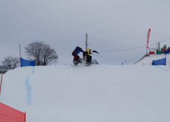 Сноубордисты в Хабарское, Россия – фотографии России