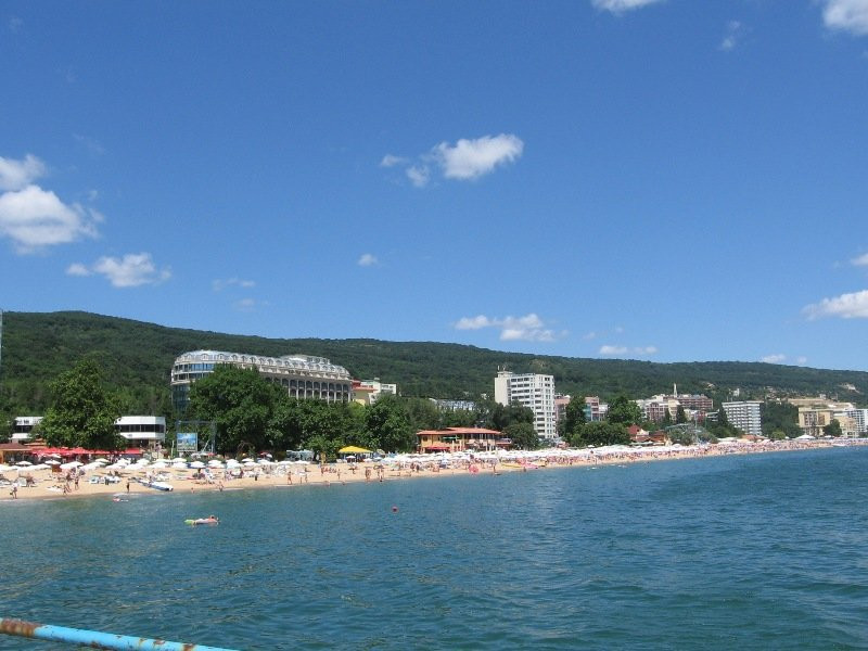 Пляж в Золотых песках, Болгария. Фото 22 – фотографии Болгарии