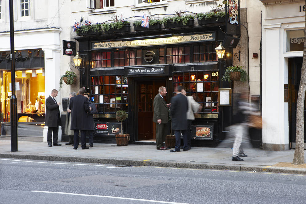 Фешенебельных район Найтсбридж (Knightsbridge) в Лондоне. Фото 1 – фотографии Великобритании