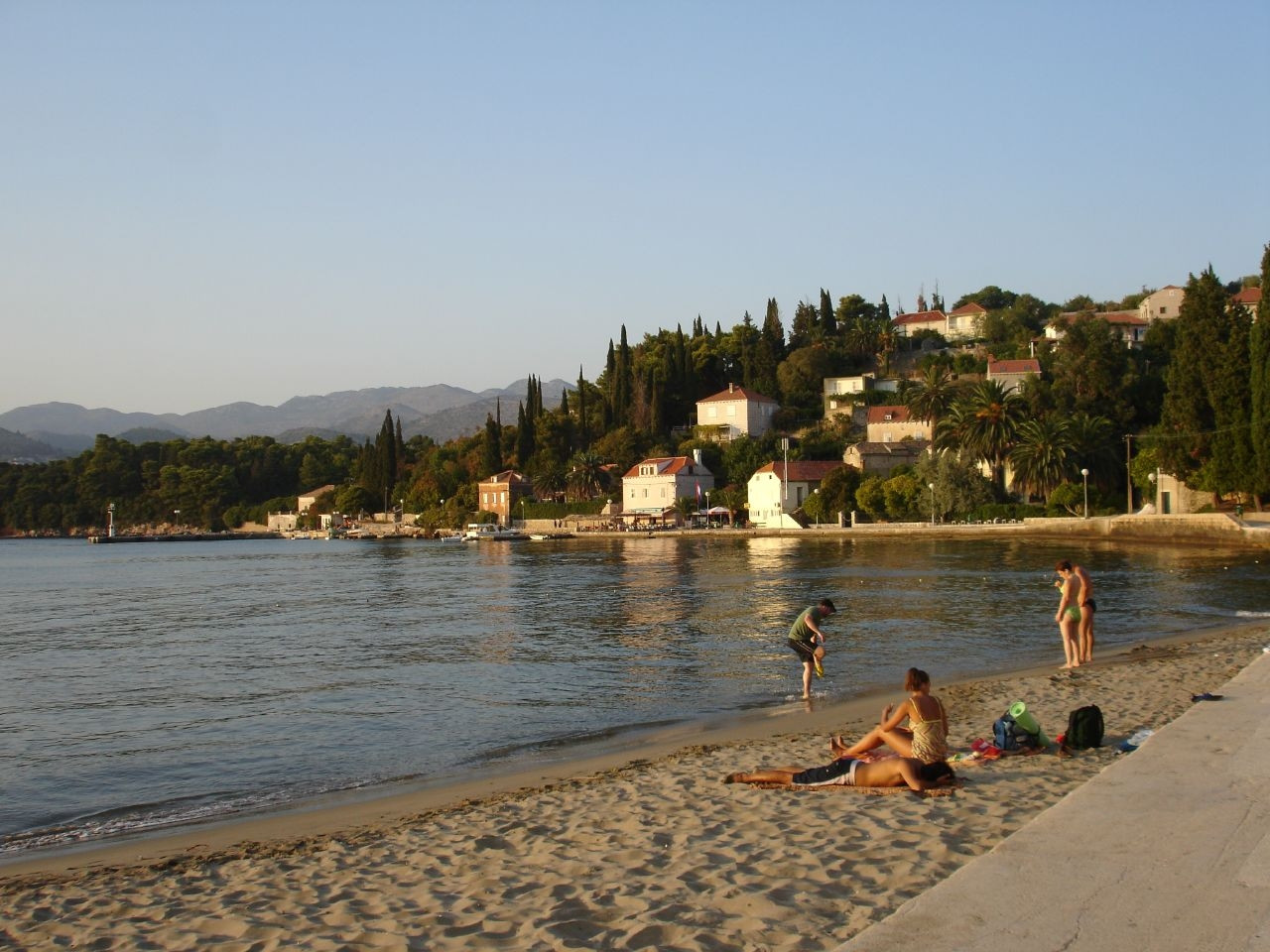 Пляж на острове Колочеп, Хорватия. Фото 1 – фотографии Хорватии