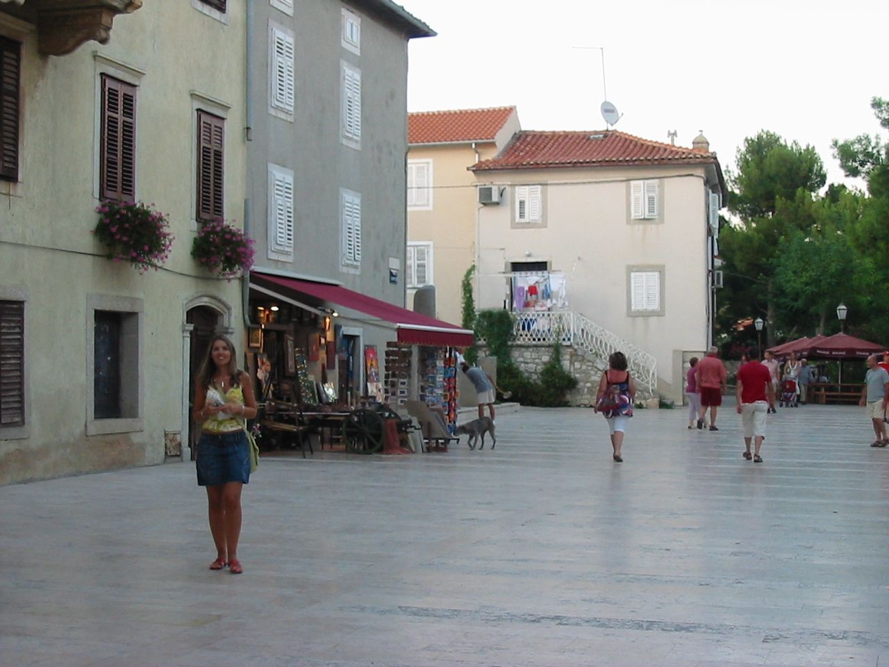 Улица в Крк, Хорватия – фотографии Хорватии