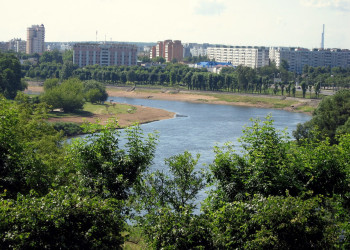 Панорамный вид города, Беларусь – фотографии Беларуси