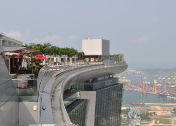 Скай-Парк в отеле Марина-Бэй-Сэндс – фотографии Сингапура