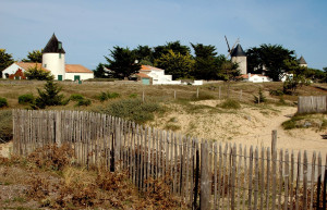 Деревня в Нуармутье, Франция – фотографии Франции