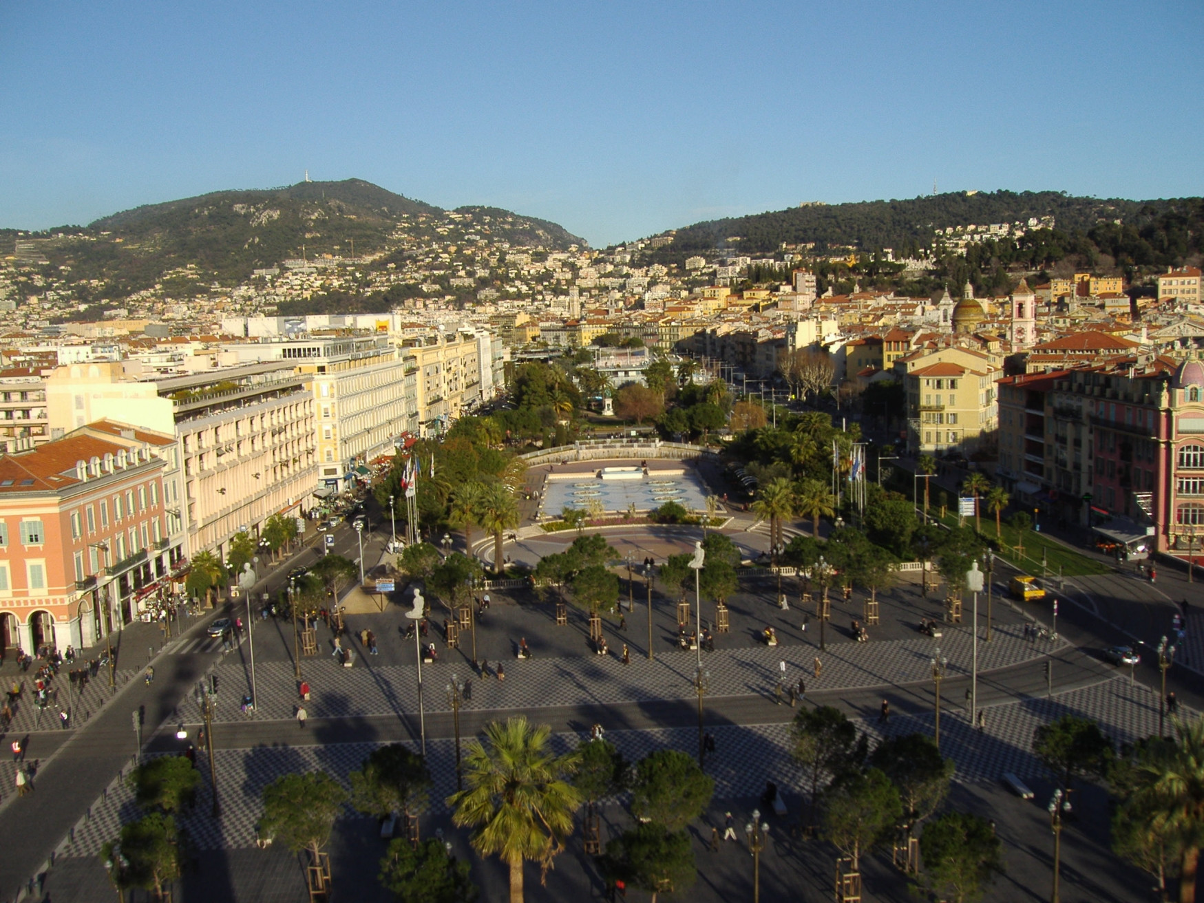 Площадь в Ницце, Франция. Фото 1 – фотографии Франции