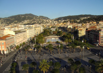 Площадь в Ницце, Франция. Фото 1 – фотографии Франции