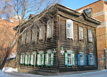 Деревянные дома в Томске. Фото 1 – фотографии России