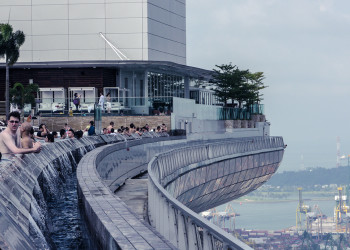 Бассейн в Marina Bay Sands, Сингапур. Фото 2 – фотографии Сингапура