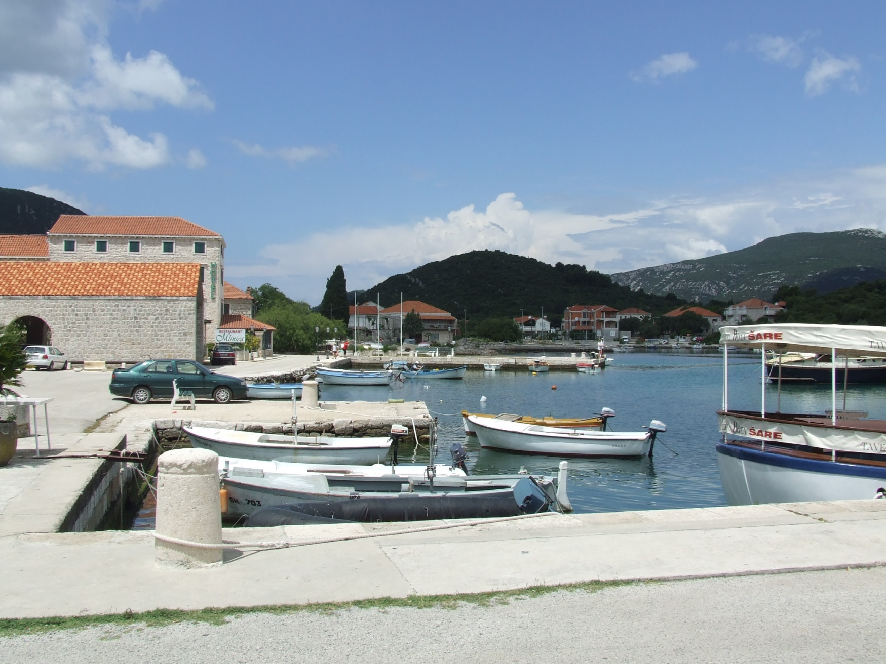 Лодки у причала в Корчула, Хорватия. Фото 1 – фотографии Хорватии