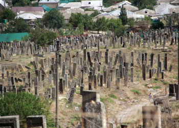 Древнее кладбище в Дербенте. Фото 23 – фотографии России