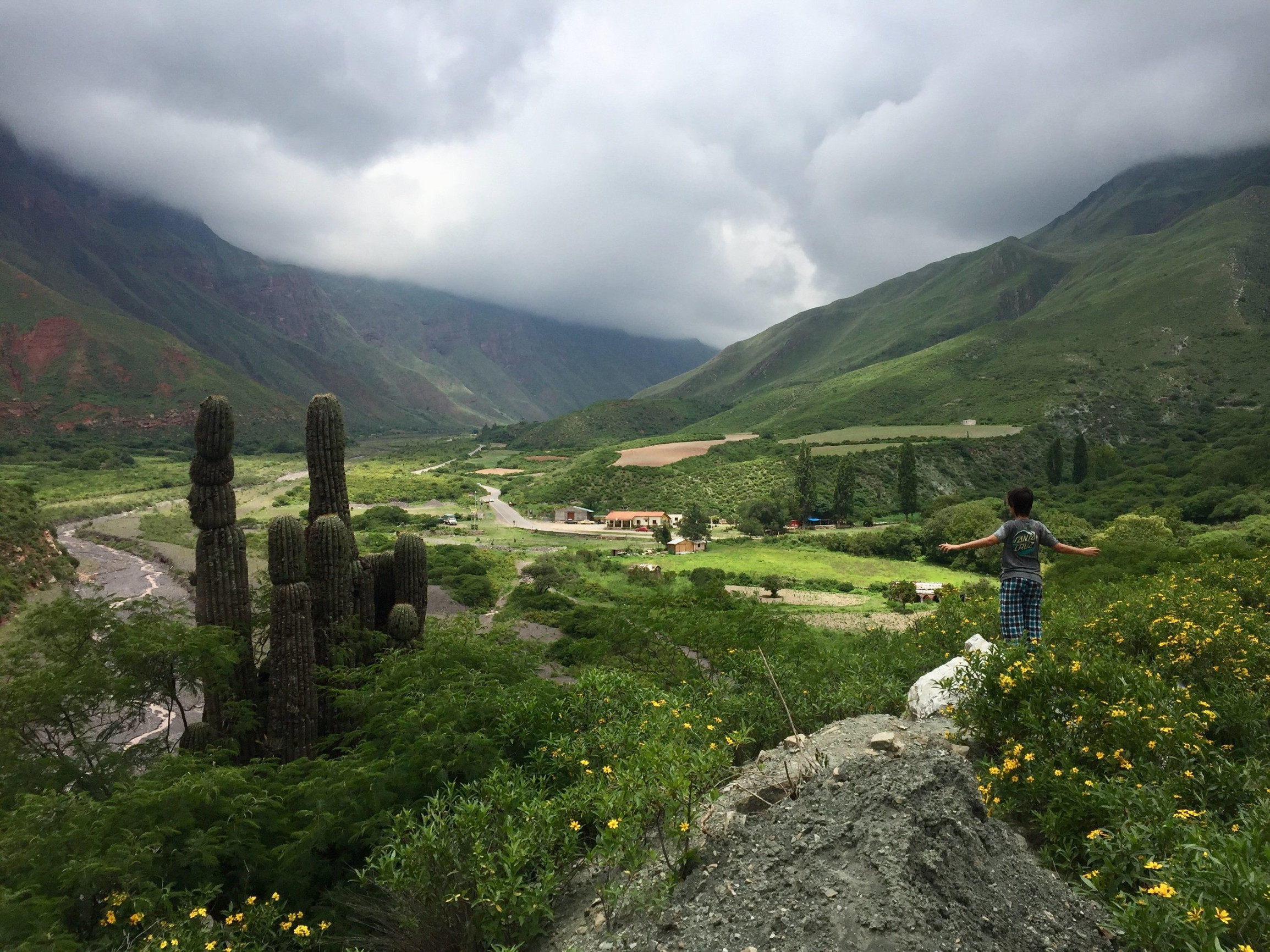 Зеленые холмы. Сальта. Аргентина. – фотографии Аргентины