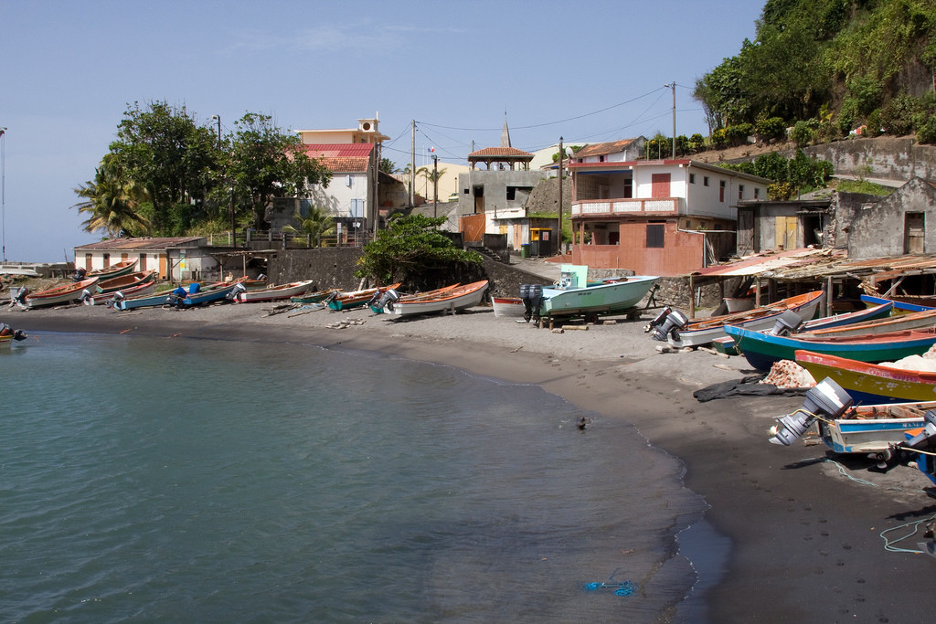 Пляж в Гран'Ривьер (Grand'Riviere) – фотографии Мартиники