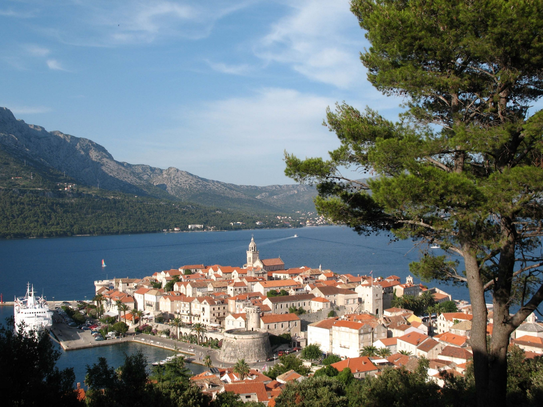 Панорамный вид в Корчула, Хорватия. Фото 5 – фотографии Хорватии