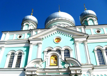 Храм в Серафимо-Дивеевском монастыре, Россия. Фото 12 – фотографии России