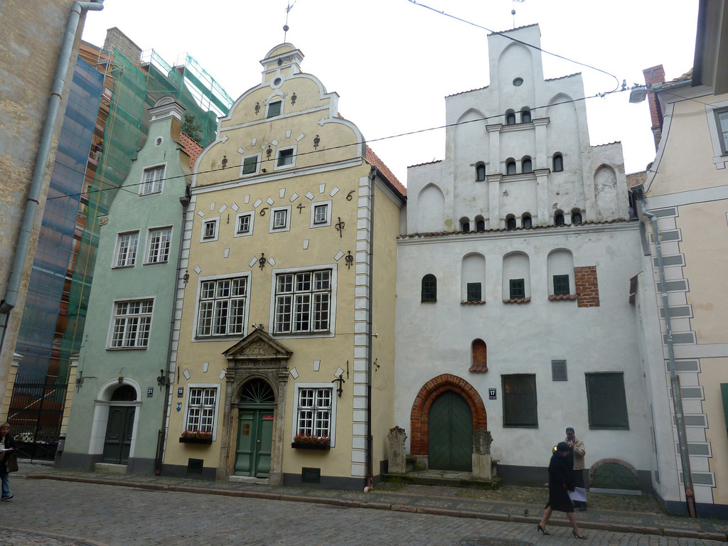 Рижские три брата – фотографии Латвии