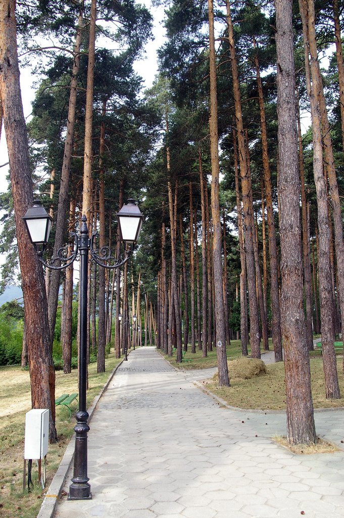 Парк в Велинграде, Болгария – фотографии Болгарии