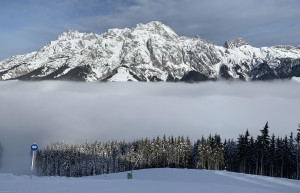 Горнолыжный спуск. Леоганг. Австрия. – фотографии Австрии