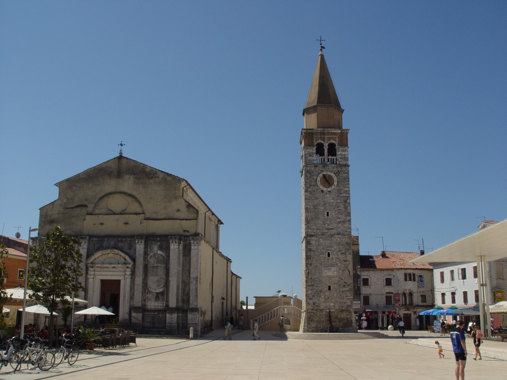 Площадь в Умаге, Хорватия. Фото 4 – фотографии Хорватии