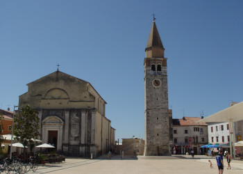 Площадь в Умаге, Хорватия. Фото 4 – фотографии Хорватии