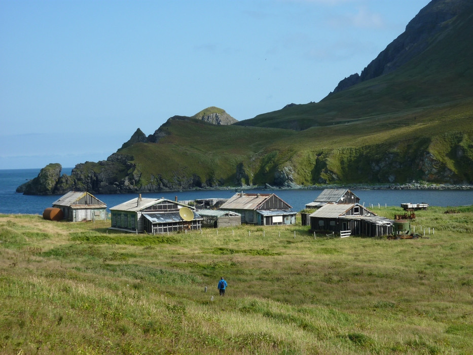 Дома на Командорских островах, Россия. Фото 1 – фотографии России