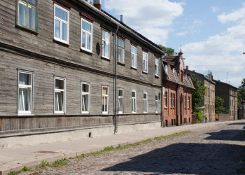 Старые дома в Лиепая (Латвия) – фотографии Латвии