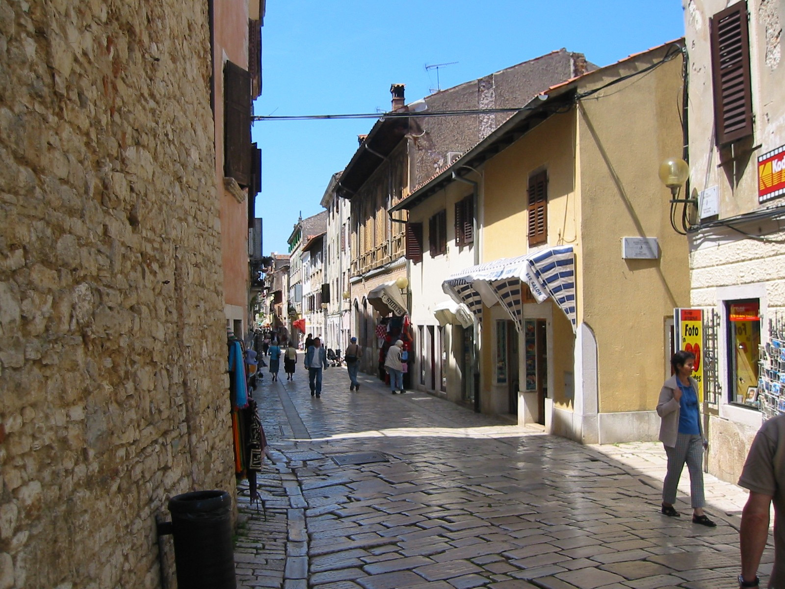 Улица в Пореч, Хорватия. Фото 2 – фотографии Хорватии