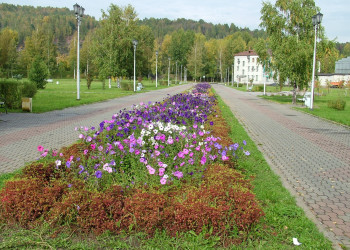 Сквер в Междуреченске, Россия – фотографии России