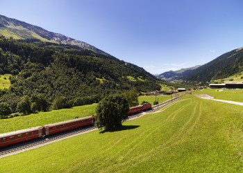 Ретийская железная дорога (Rhätische Bahn). Фото 14 – фотографии Швейцарии