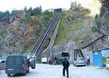 Старый подъёмник в ущелье Адыр-Су, Кабардино-Балкария. Фото 4 – фотографии России