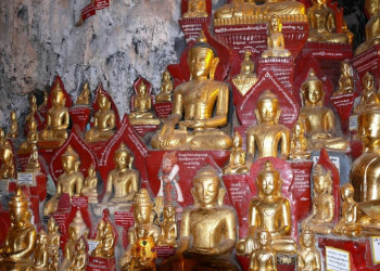 Статуи в пещерах – фотографии Мьянмы