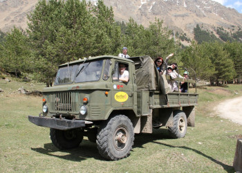 Горные маршрутки, Приэльбрусье, Россия. Фото 1 – фотографии России