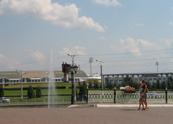 Улица в Саранске, Россия. Фото 1 – фотографии России