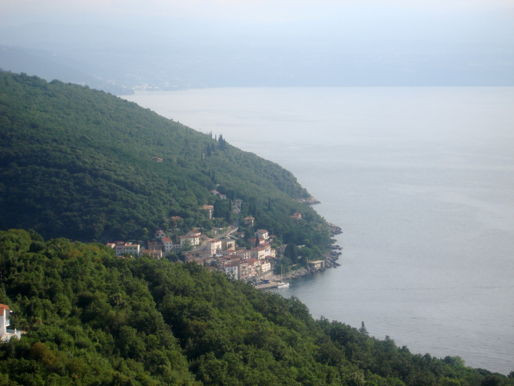 Панорамный вид в Мощеничка-Драга, Хорватия. Фото 3 – фотографии Хорватии