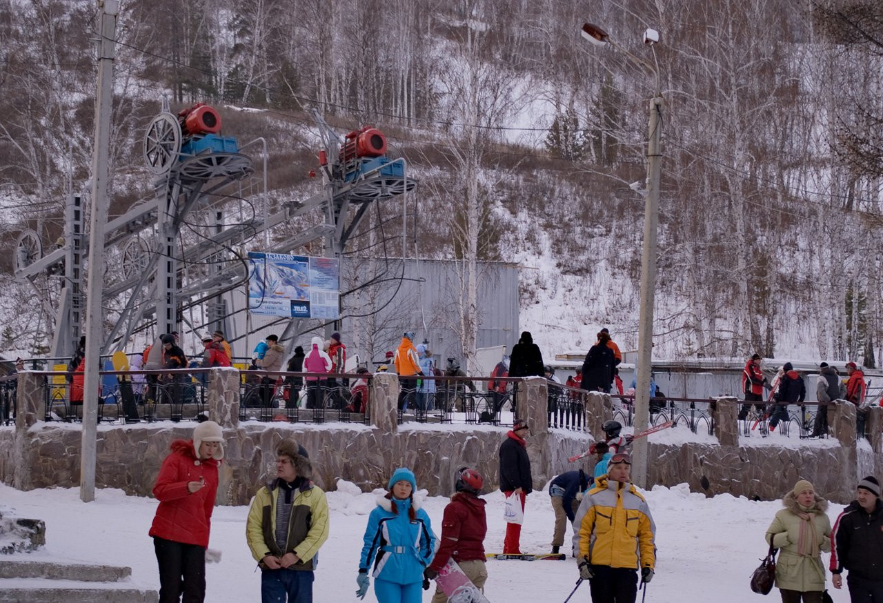 Люди в Абзаково, Россия – фотографии России