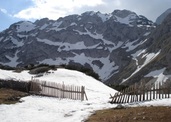 Снег в Дурмитор, Черногория – фотографии Черногории