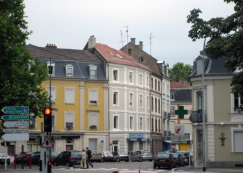 Улица в Мюлузе, Франция. Фото 4 – фотографии Франции