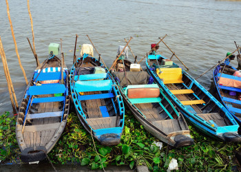 Лодки в Кантхо – фотографии Вьетнама