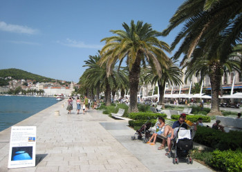 Набережная в Сплит, Хорватия. Фото 6 – фотографии Хорватии