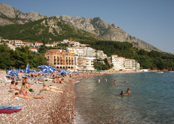 Пляж в Святой Стефан, Черногория. Фото 25 – фотографии Черногории